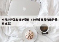 小程序开发和维护费用（小程序开发和维护费用谁高）