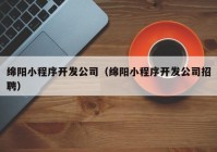 绵阳小程序开发公司（绵阳小程序开发公司招聘）