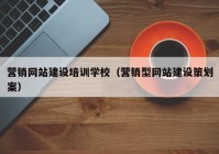 营销网站建设培训学校（营销型网站建设策划案）