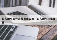 山东附中软件开发有限公司（山东附中招生简章）