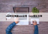 seo优化搜盈seo公司（seo搜化引擎）